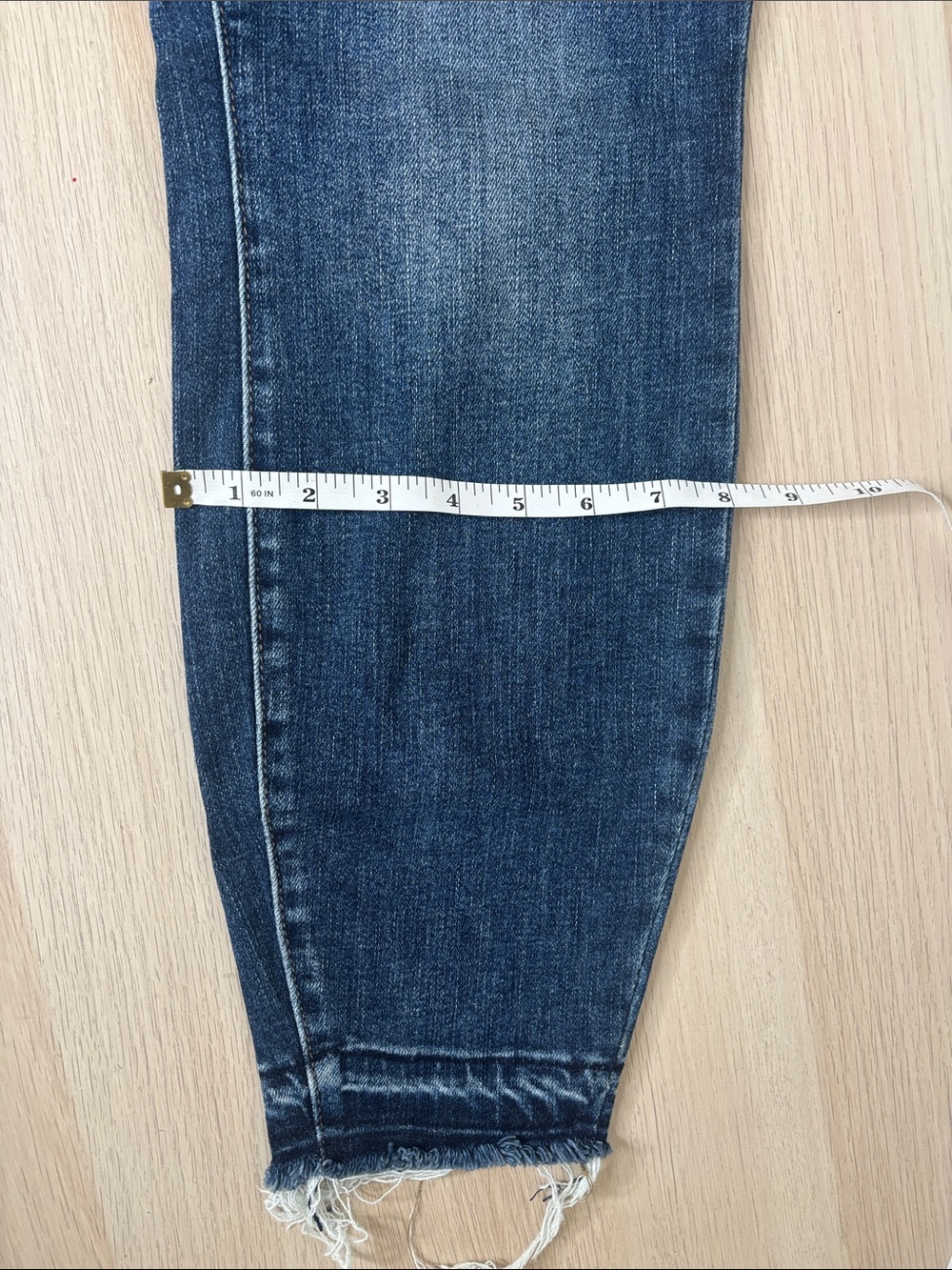 Judy Blue Jeans Women’s Size 16W Distressed Medium-Dark Blue Skinny Leg Jeans - Picture 7 of 8